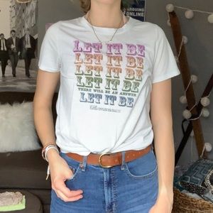 Let it be t-shirt